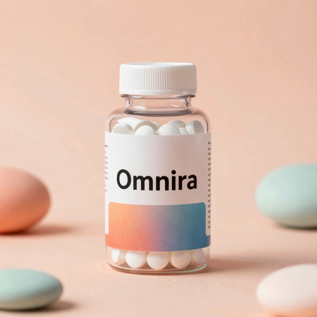 Illustration of Omnira capsules representing daily wellness support
